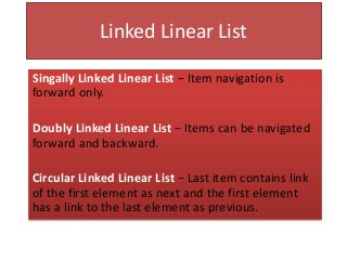 Linked list | PPTX