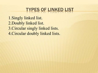 LINKED LIST.pptx | Free Download