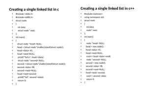 How to sort linked list using sorthing method.pptx | Free Download image.