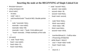 How to sort linked list using sorthing method.pptx | Free Download
