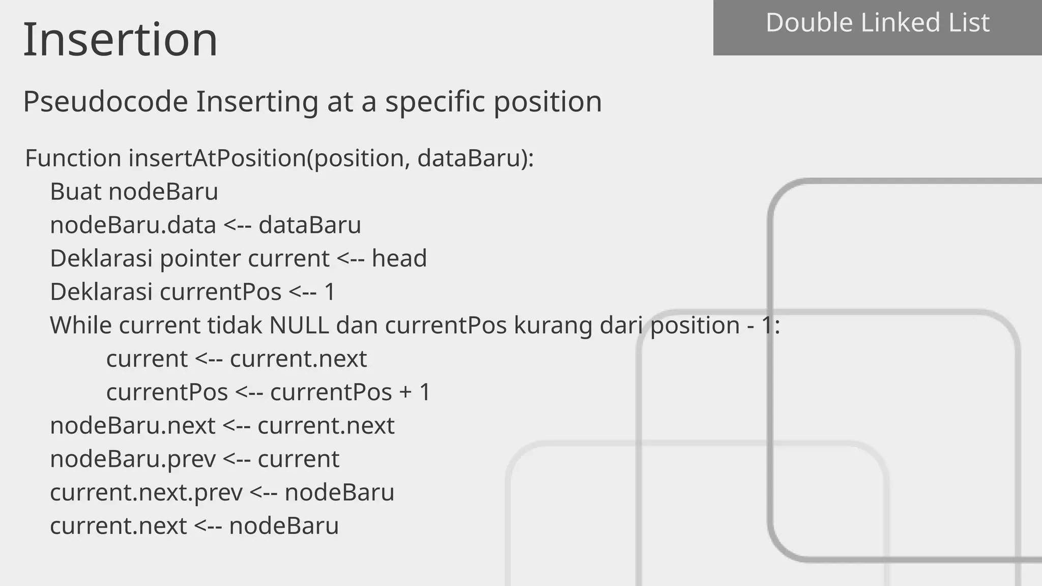 Pemahaman dasar tentang Struktur Data Linked List dan Algoritmanya | PPTX