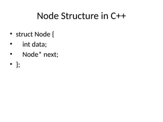 linked list in DSA using C++ explained.pptx