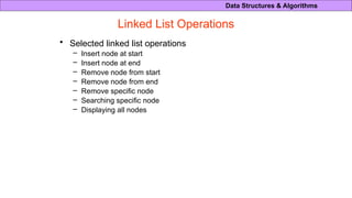 Linked lists are linear data structures .pptx