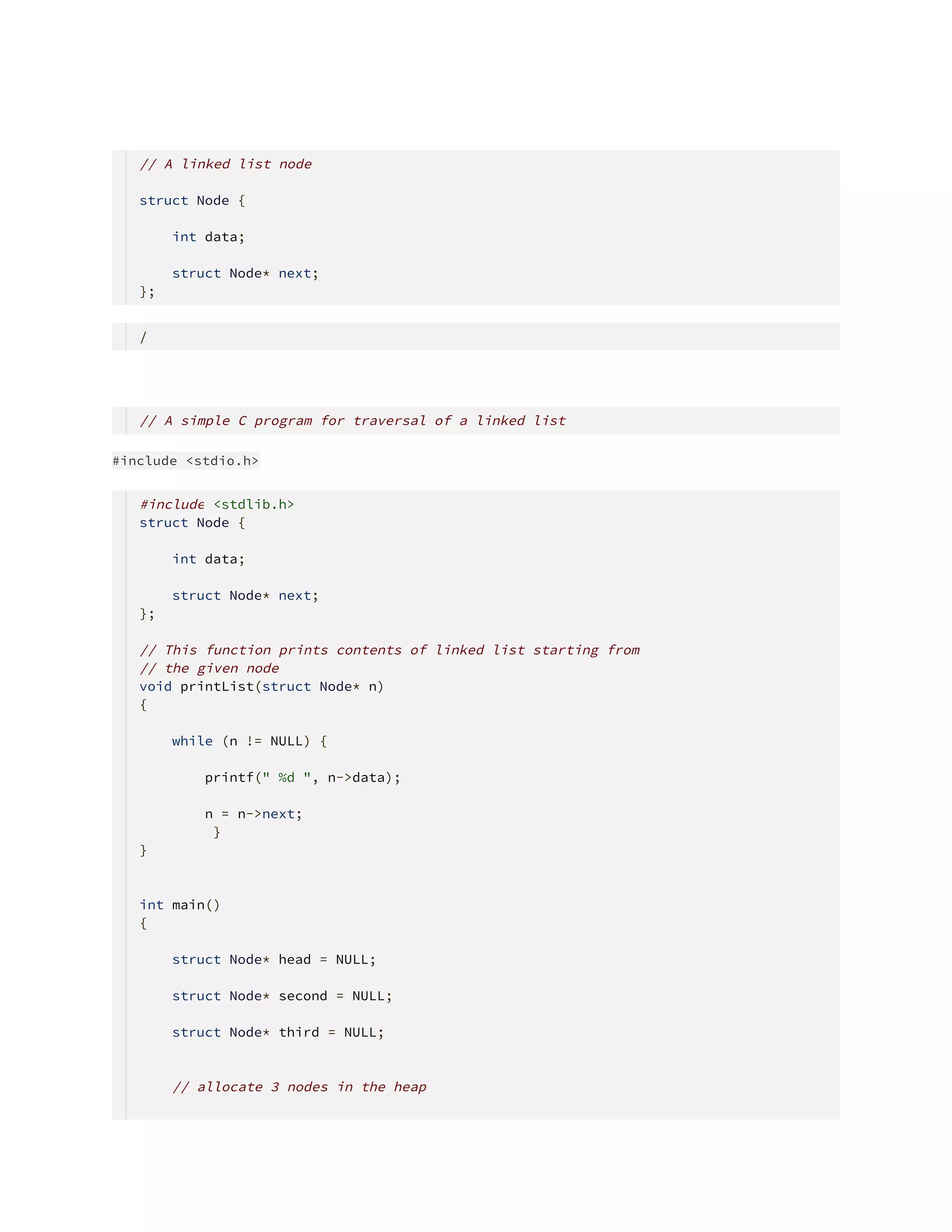 Linked list (introduction) 1 | PDF