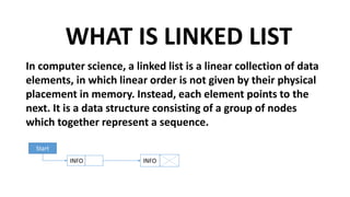 Linked lists | PPT