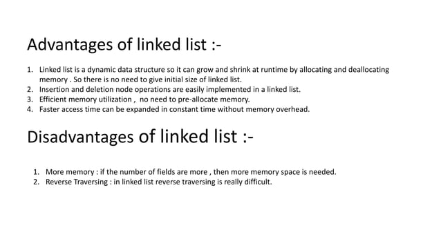 Linked lists | PPT