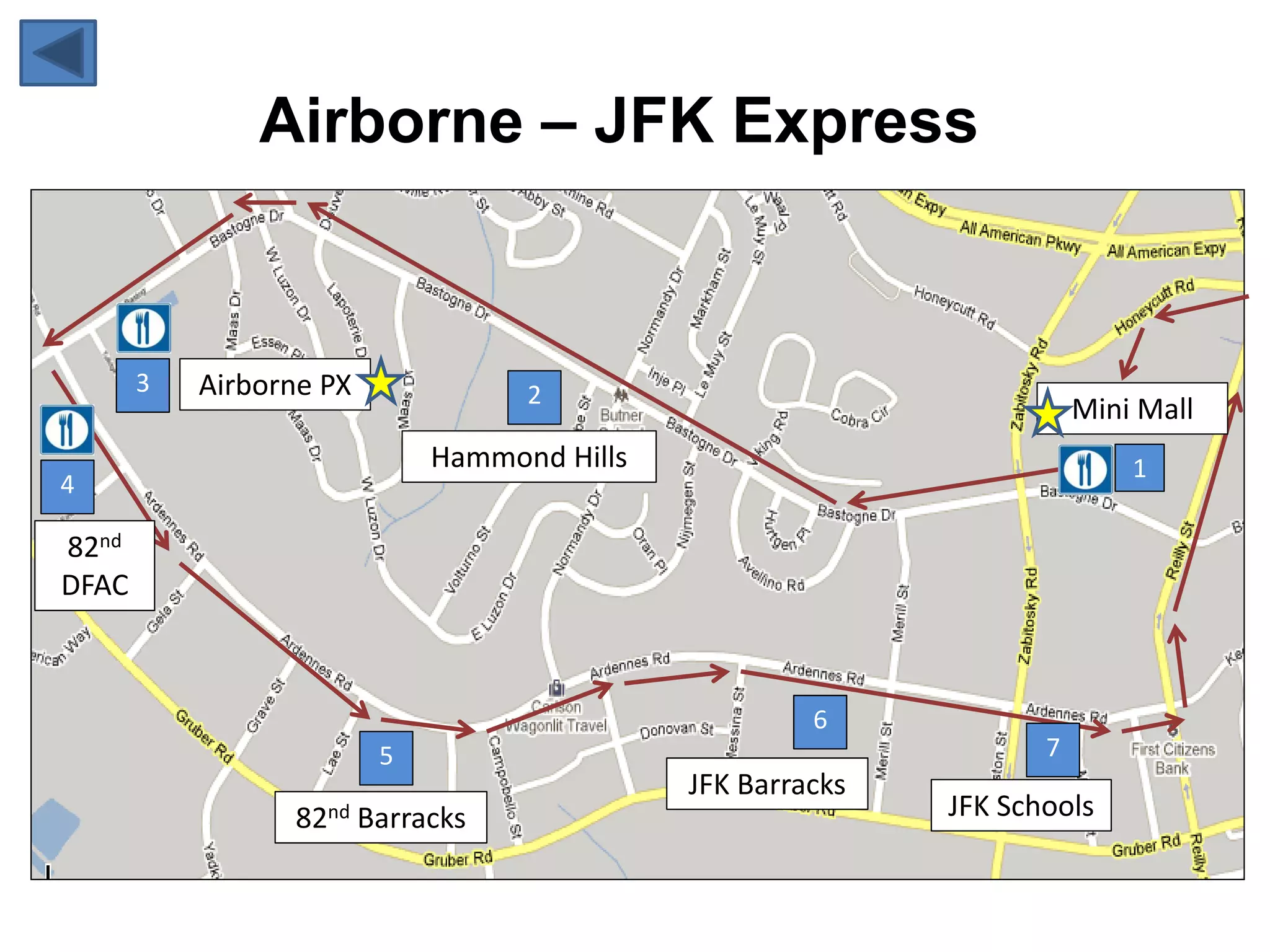 Directions To Fort Bragg