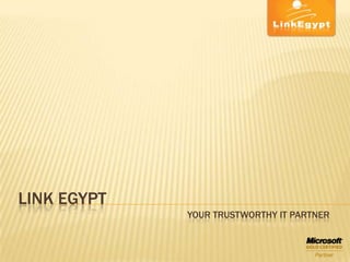 Link Egypt Your Trustworthy IT Partner 