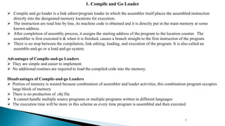 linker & loader presentation in Compiler Design | PPTX