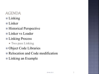 Linkers in compiler | PPT