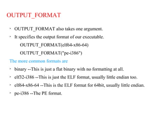 Linker scripts | PPT
