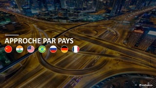 16
APPROCHE PAR PAYS
 