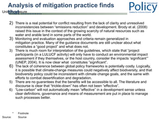 Linking Adaptation And Mitigation In Climate Change And Development   Some Considerations