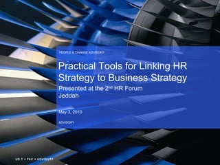 Aligning HR Strategy with Business Strategy 