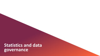 © OECD | Centre for Entrepreneurship, SMEs, Regions and Cities | @OECD_Local |
Statistics and data
governance
 