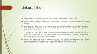 Linking in MS-Dos System | PPTX