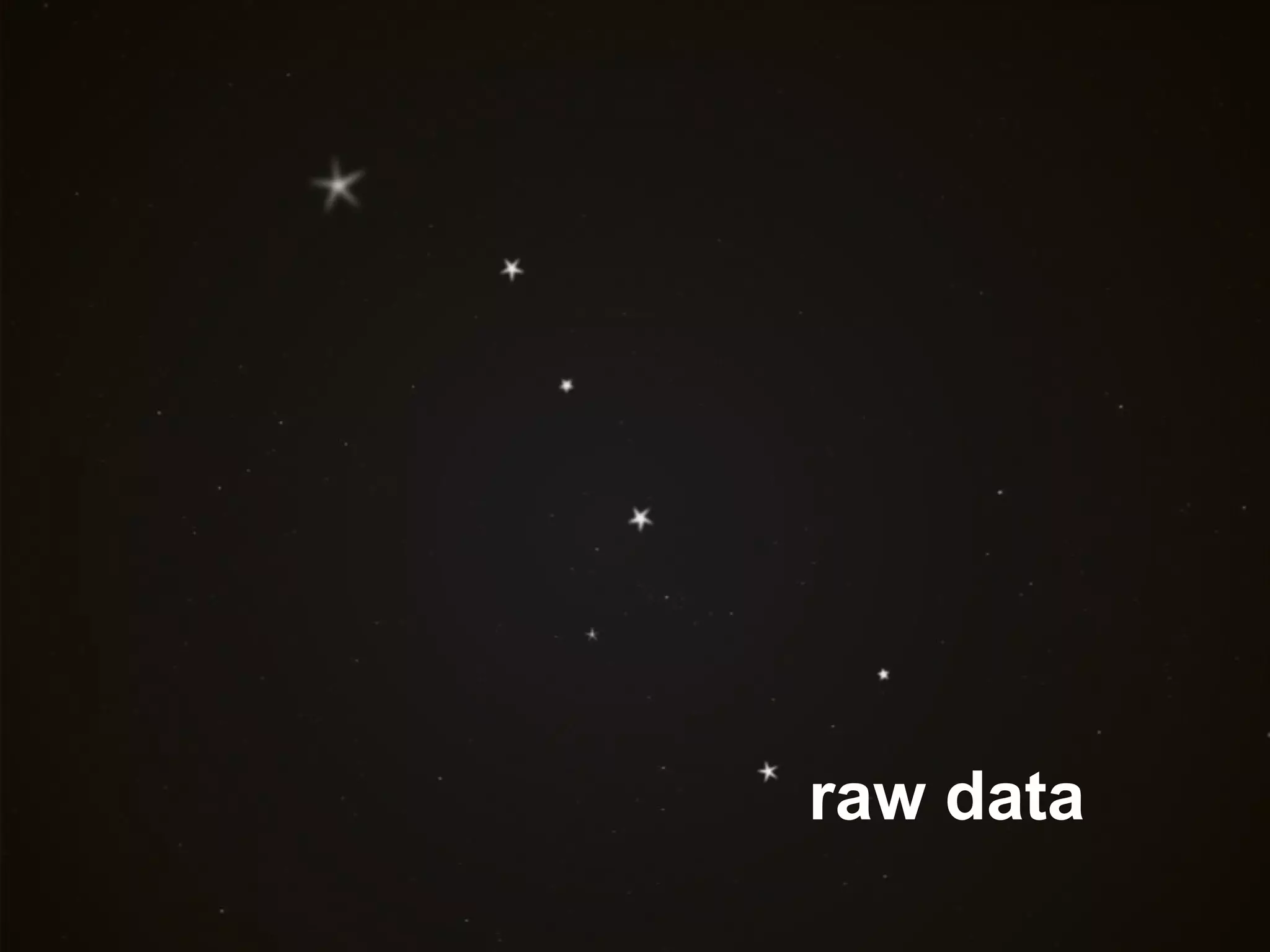 raw data 