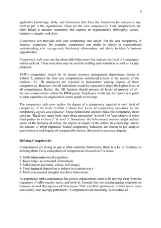 Competency Based Pay Examples Linking merit pay with competitive strategy, Person focus to pay ...