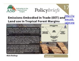 REALU: Linking REDD+ and NAMA Approaches