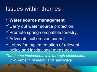 Linking research in nrm