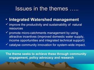 Linking research in nrm