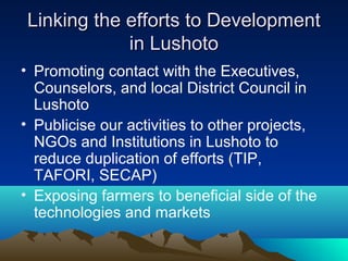 Linking research in nrm