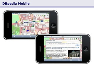 DBpedia Mobile Christian Becker: Linking Spatial Data from the Web (London, 04/01/2009) 