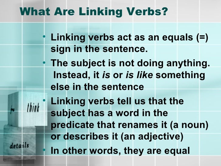 Linking Verbs