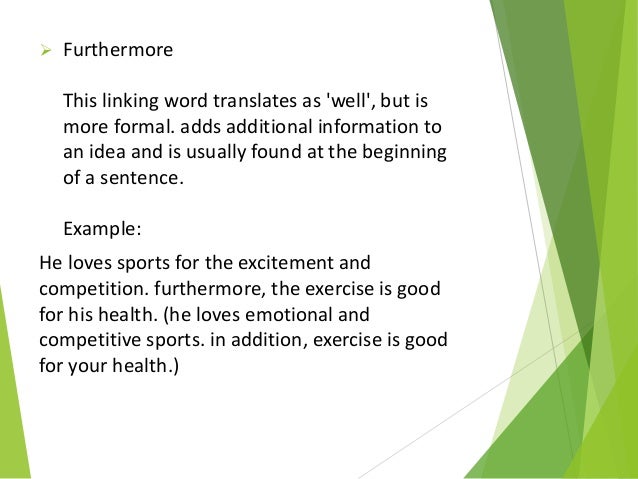 Linking Words Linking Words