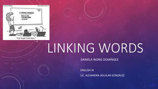 Linking words | PPT
