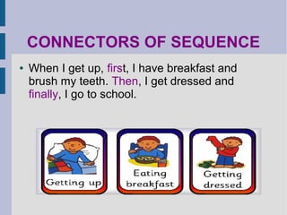 Linking words and connectors of sequence | ODP