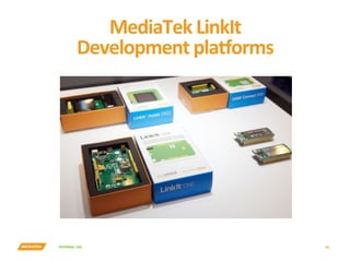 INTERNAL	USE	
MediaTek	LinkIt	
Development	plagorms	
20	
 