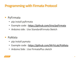 Peripheral Programming using Arduino and Python on MediaTek LinkIt ...