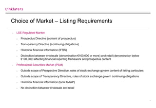 Retail Directive Linklaters a reason to come to london | PDF