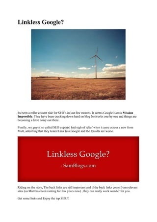 Linkless google | PDF