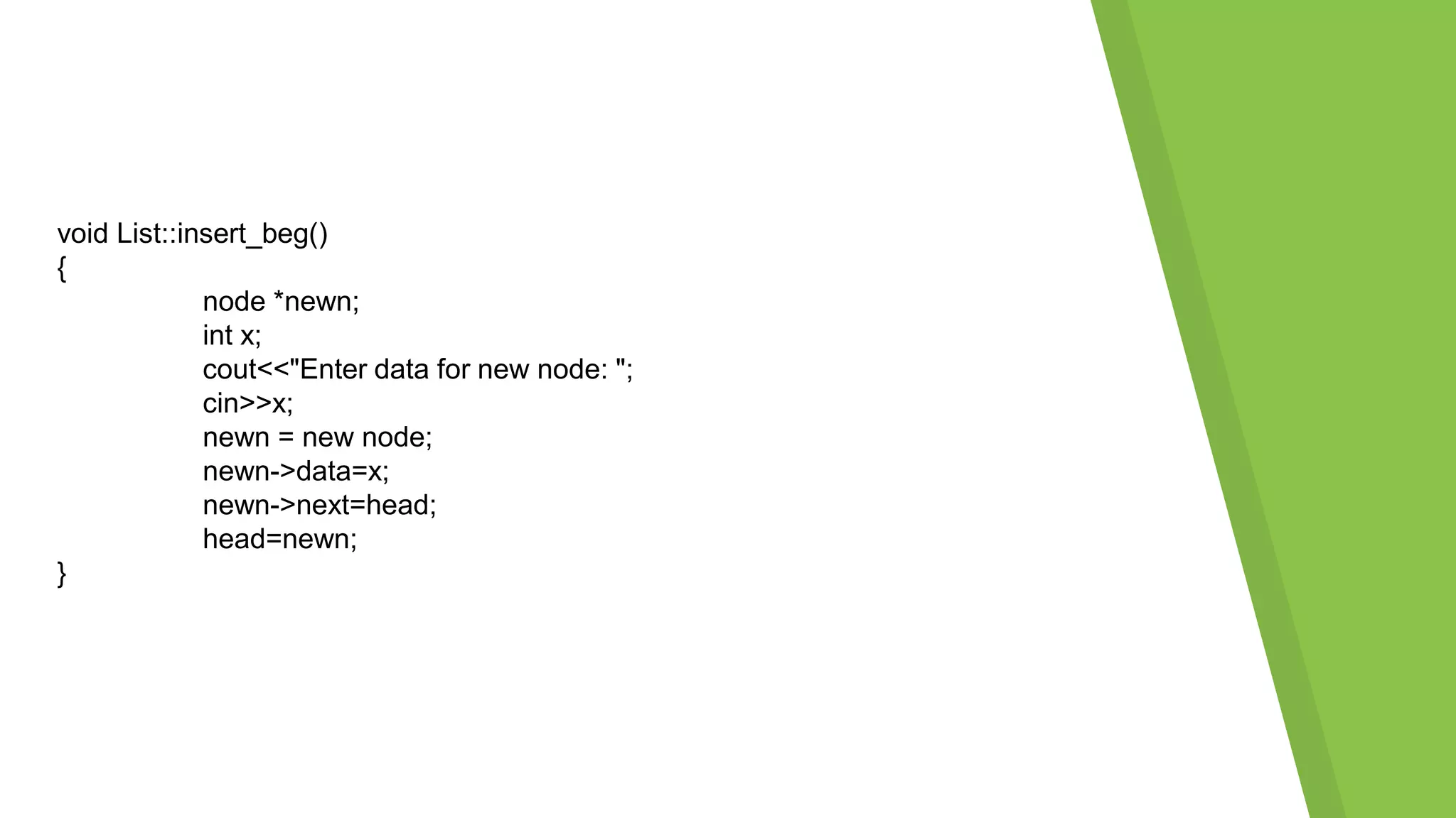 What is Link list? explained with animations | PPTX image.