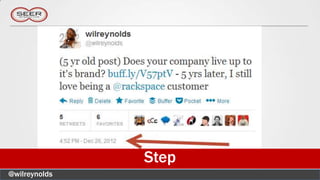 Step
@wilreynolds
 