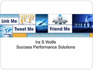 Ira S Wolfe Success Performance Solutions 
