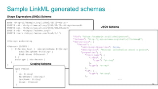 LinkML Intro (for Monarch devs) | PPT