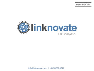 CONFIDENTIAL

link. innovate.

info@linknovate.com | +1 650.391.6216

1

 