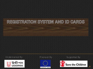 26
Implemented By Financed By Supported By
 