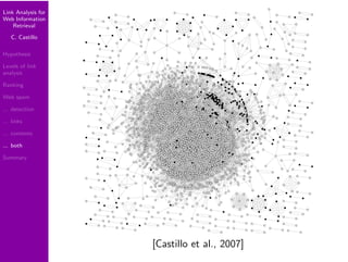 Link Analysis for Web Information Retrieval