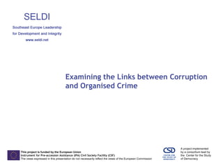 Links Corruption and Organised Crime | PDF