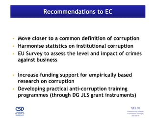 Links Corruption and Organised Crime | PDF