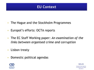 Links Corruption and Organised Crime | PDF