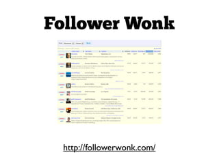 Follower Wonk




 http://followerwonk.com/
 