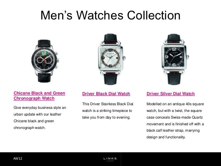 Links Of London Mens Watches Collection