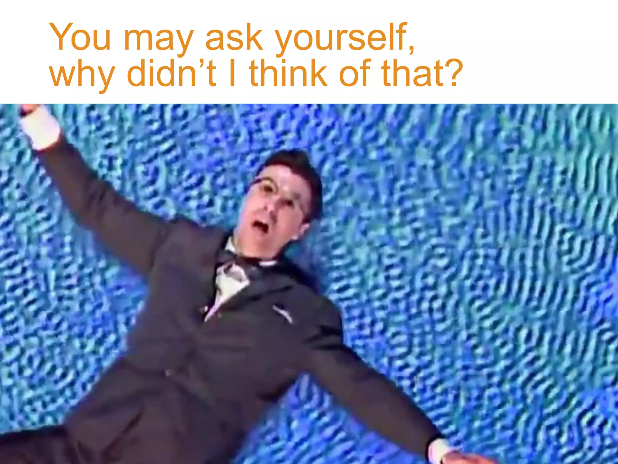 You may ask yourself,
why didn’t I think of that?

©2014 LinkedIn Corporation. All Rights Reserved.

#sophisticatedmktg

LinkedIn Marketing Solutions

35

 