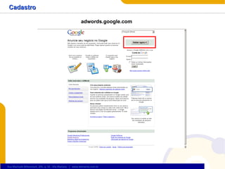 Cadastro adwords.google.com 