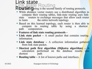 COMPUTER NETWORKS LINK STATE ROUTING Lecture (LSR).pptx